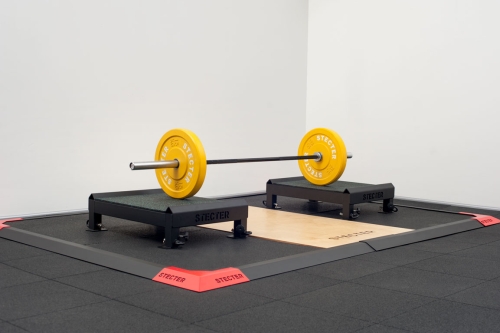 Тяжелоатлетические плинты для штанги с регулировкой по высоте 20-30 см (пара) фото 5