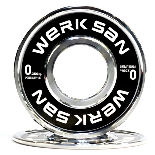Диск стальной для пауэрлифтинга 0,25 кг WERK SAN	