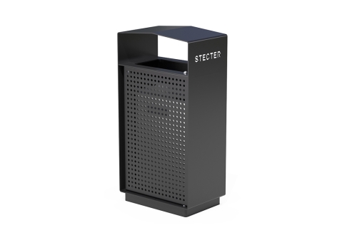 Урна уличная «Модерн mini» c перфорацией Урна уличная «Модерн mini» c перфорацией