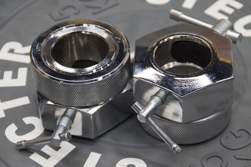 Замки для тяжелоатлетического грифа 2,5 кг (пара) фото 3