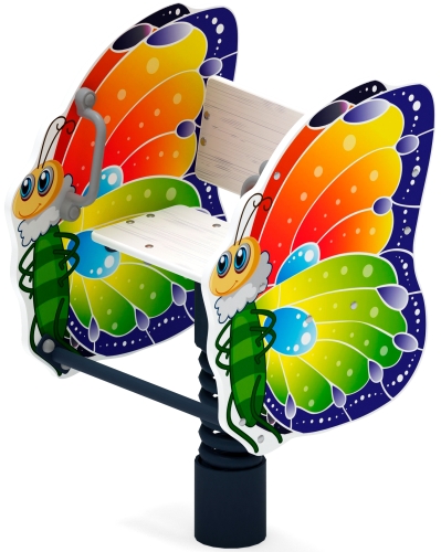 Бабочка - Качалка на пружине - ИО 22.01.01-01.И1 фото 6