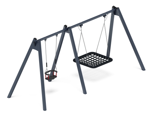 Качели М2 (графит)  ИО 12.М.06.01.01-И1 фото 5
