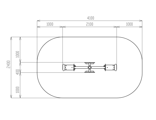 Качалка балансир со спинкой малый - ИО 21.М.01.05-П.03 фото 5
