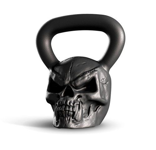 Дизайнерская гиря Череп 16 кг