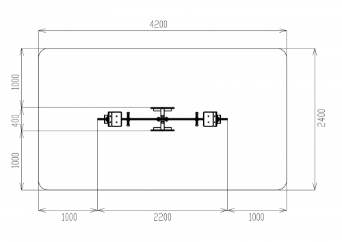 Качалка балансир со спинкой - ИО 21.Д.14.01 фото 5