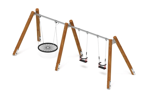 Качели (Лиственница темный) ИО 13.Р.05.01.01.01-Л.И1.01 фото 3