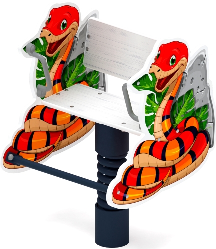 Змейка - Качалка на пружине - ИО 22.01.08-01 фото 6