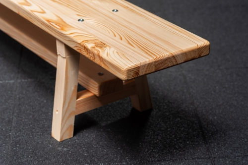 Скамья гимнастическая (деревянные ножки) фото 2