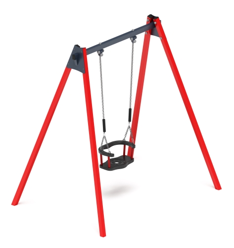 Качели М1 (красный) - ИО 11.М.01.03-01.И1 фото 5