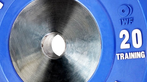 Диск тренировочный 20 кг WERK SAN (сертификат IWF) фото 3