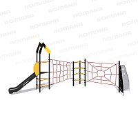 Romana Детский спортивный комплекс с лазом и горкой Серия треугольник Romana 401.31.00