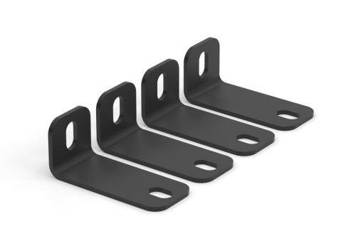 Комплект пластин для крепления полок к стойке функциональной рамы Комплект пластин для крепления полок к стойке функциональной рамы