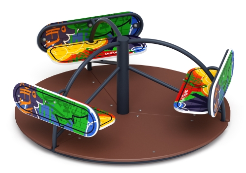 Карусель Солнышко (Граффити) - ИО 30.01.03-16.И1 фото 2 Карусель Солнышко (Граффити) - ИО 30.01.03-16.И1 фото 2