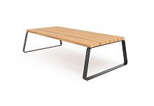 Скамейка уличная «Фиеста без спинки» 4 ламели