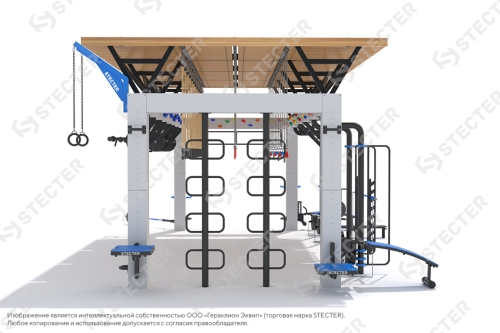 Уличный спортивный комплекс "Центр Силы" фото 8