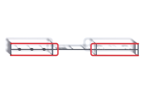 Комплекс Тренажер с функциональными кольцами, сетью и гирями фото 7
