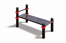 Лавочка для пресса с перекладиной (PAW-28)