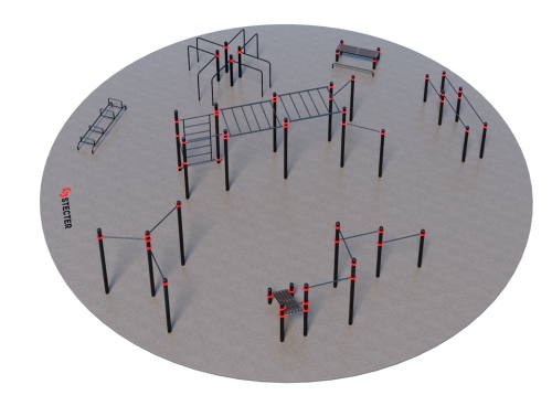 Проект "Районная площадка для Воркаут 3-3"