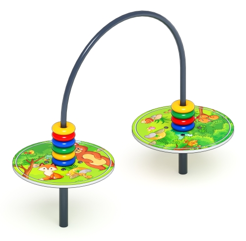 Счеты со столиком (полянка) - Игровая панель - МФ 22.01.06-05.И1 фото 5