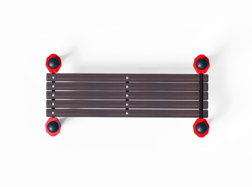 Лавочка для пресса с перекладиной (PAW-28) фото 3