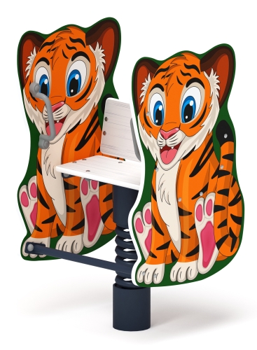 Тигренок - Качалка на пружине - ИО 22.01.10-01 фото 6