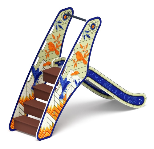 Горка мини - ИО 41.01.09-05 - (Калейдоскоп) H=750 фото 3