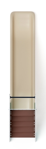 Горка пластиковая - ИО 42.01.01-04 - (бежевый скат) H=1200 (Тайга) фото 4