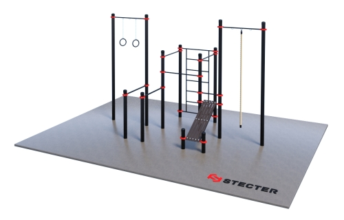 Проект "Воркаут площадка для коттеджа 1-4"