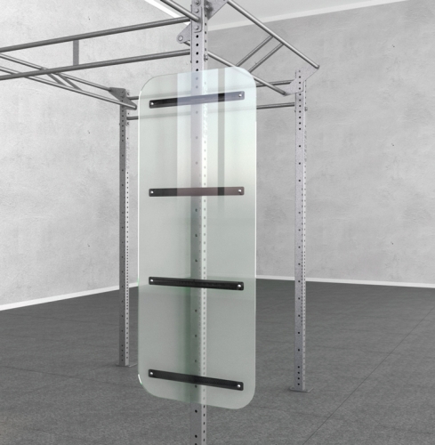 Щит для отжиманий в стойке на руках 1990х800 мм (оргстекло)