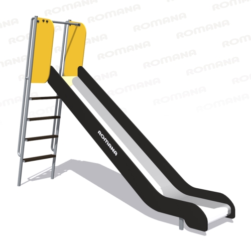 Romana Горка h 1550, скат нержавейка Romana 110.24.00