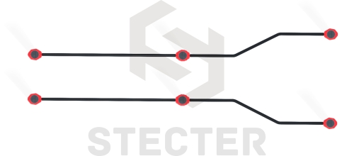 Брусья двойные, разноуровневые с подъездом для коляски фото 3