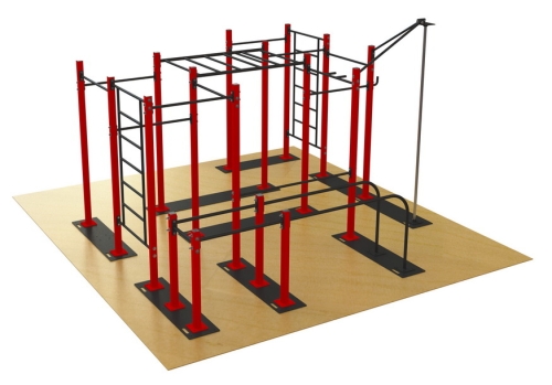 Мобильный комплекс для Воркаут "Стандарт-12" фото 2