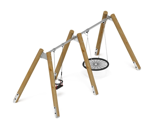 Качели (Лиственница орех) ИО 12.Р.05.01-Л.И1.02 фото 2