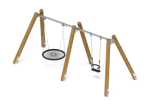 Качели (Лиственница орех) ИО 12.Р.05.01-Л.И1.02 фото 3