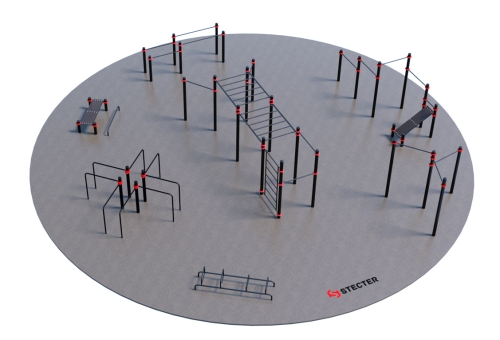 Проект "Районная площадка для Воркаут 3-3" фото 2