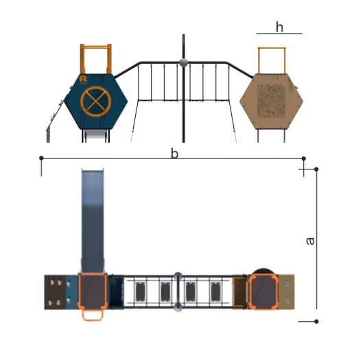 Romana Детский игровой комплекс Romana 115.79.00 фото 3