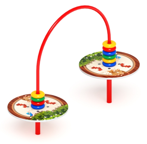 Счеты со столиком (в гостях у сказки) - Игровая панель - МФ 22.01.06-02.И1 фото 2