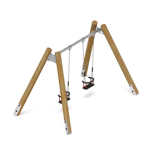 Качели (Лиственница орех) ИО 12.Р.01.01.01-Л.И1.02 фото 2