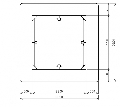 Песочница Солнышко большая - ИО 5.01.13-И1 фото 2