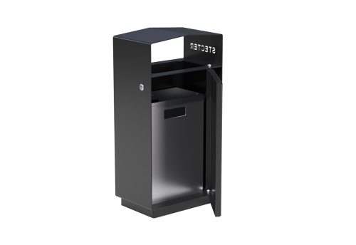 Урна уличная «Модерн mini» металлическая фото 2