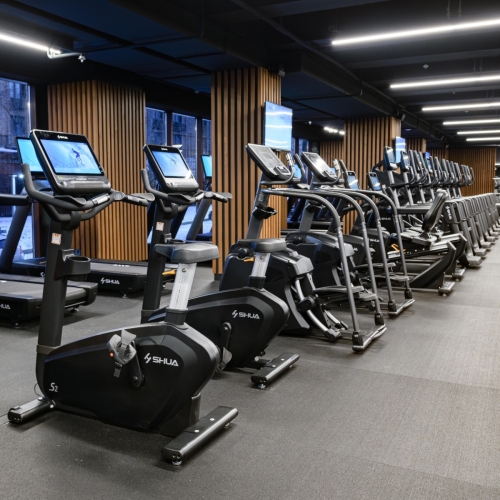 SH-B9100UT Велотренажер вертикальный (Android-дисплей) SHUA фото 4