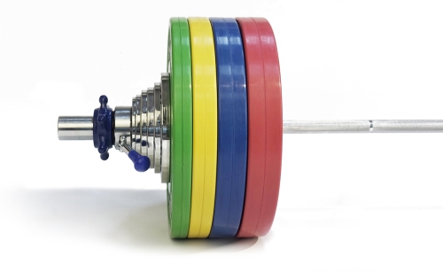 Штанга тренировочная 185 кг (комплект) WERK SAN (сертификат IWF)