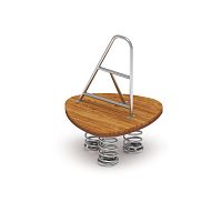 Качалка на пружине (Лиственница темный) ИО 23.24.02-01