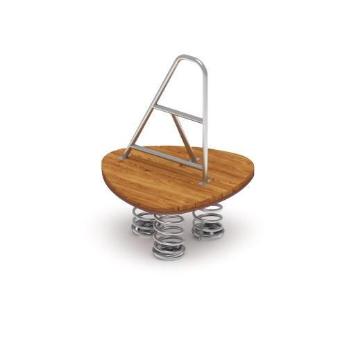 Качалка на пружине (Лиственница темный) ИО 23.24.02-01