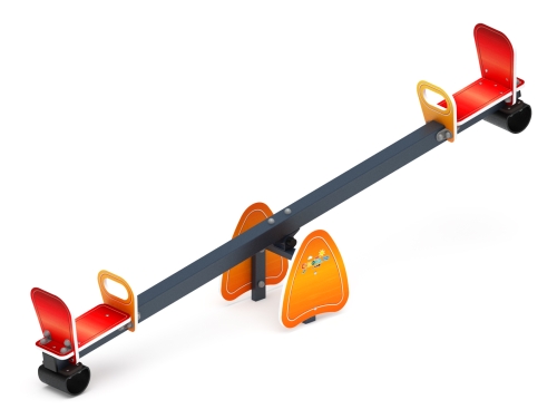 Качалка балансир со спинкой большой - ИО 21.М.01.05-П.01 фото 3