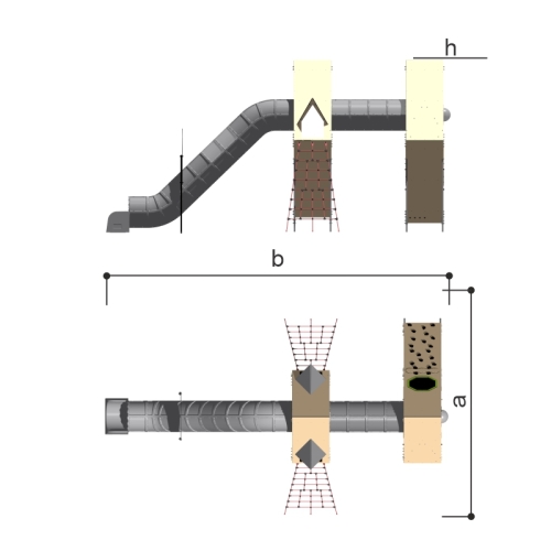 Romana Игровой комплекс "Треугольники" Romana 117.05.00 фото 3