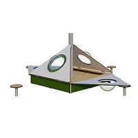 Romana Песочница с крышкой "Люк" Romana 057.38.10