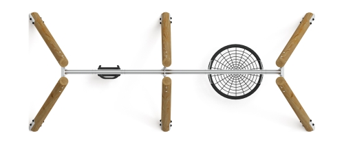 Качели (Лиственница орех) ИО 12.Р.05.01-Л.И1.02 фото 4