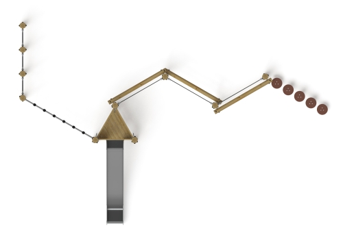 Игровой комплекс (лиственница орех) ДИК 2.24.07-Л.И1.02 фото 4