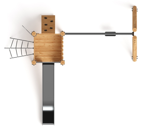 Игровой комплекс (лиственница) ДИК 2.24.03-Л.И1 фото 4